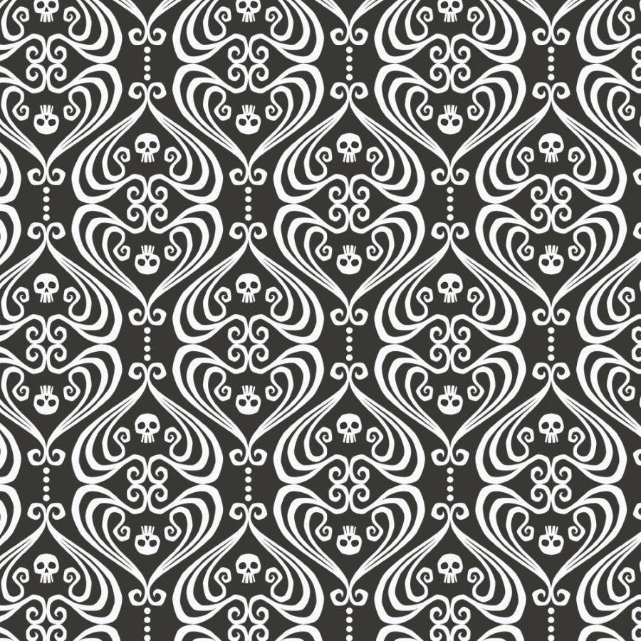 Baumwollstoff Ornaments aus der Gothic Whimsy Kollektion von Cloud9Fabrics