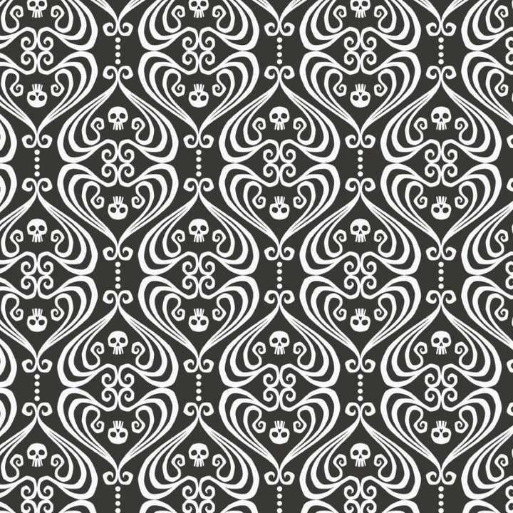 Baumwollstoff Ornaments aus der Gothic Whimsy Kollektion von Cloud9Fabrics