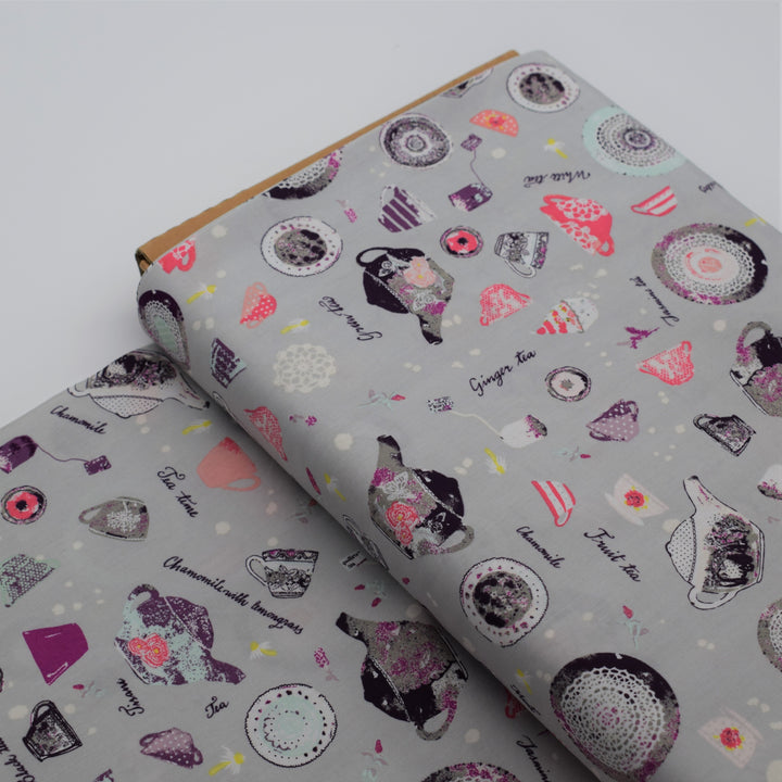 Baumwollstoff Pret-Tea State von Art Gallery Fabrics