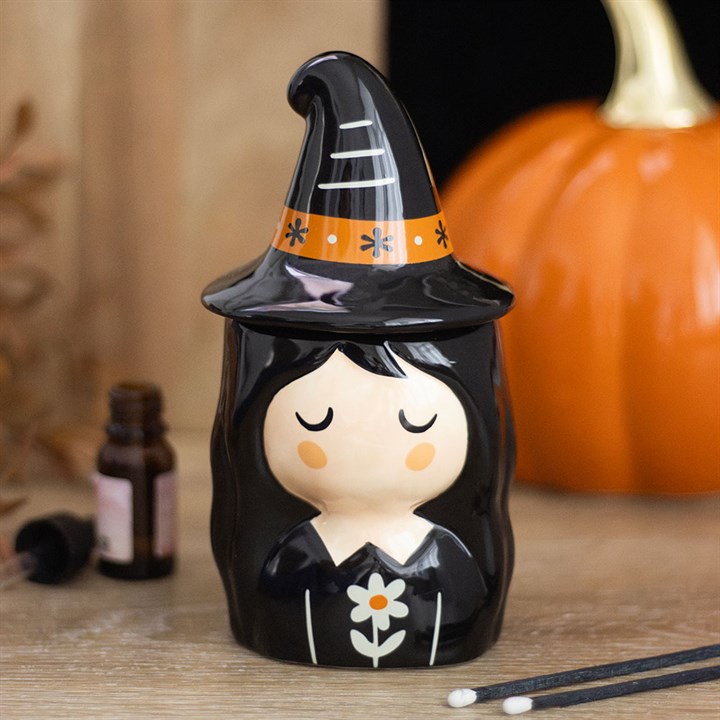 Duftlampe "Herbsthexe" für ätherische Öle und Wax Melts