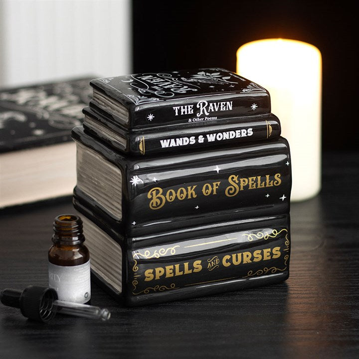 Duftlampe Buch der Zaubersprüche für ätherische Öle und Wax Melts