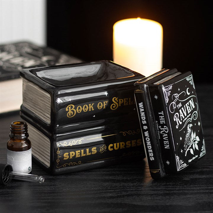 Duftlampe Buch der Zaubersprüche für ätherische Öle und Wax Melts
