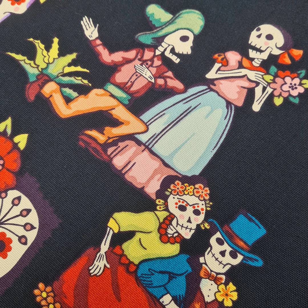 Dia de los muertos - Alexander Henry - Heavy Canvas, Motiv: La media vuelta schwarz