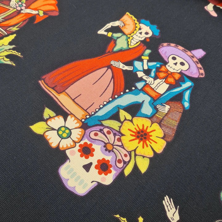 Dia de los muertos - Alexander Henry - Heavy Canvas, Motiv: La media vuelta schwarz