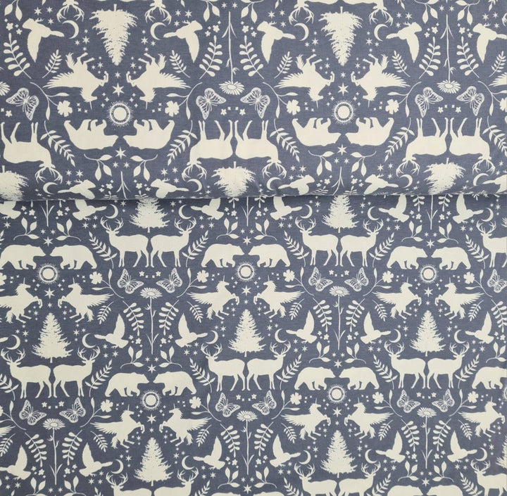 Baumwolljersey Mystical land von Art Gallery Fabrics